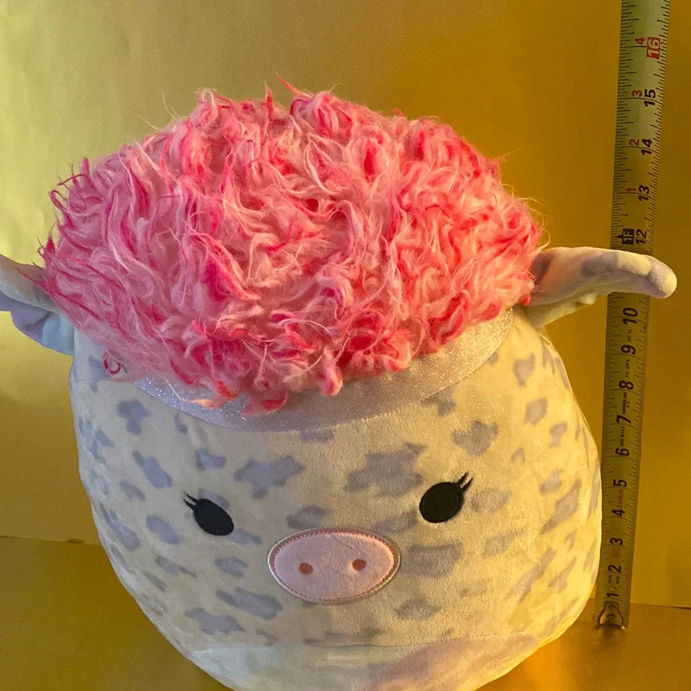 Squishmallows Squish-Doos Official Kellytoys Rosie the Pig Soft Stuffed Animal